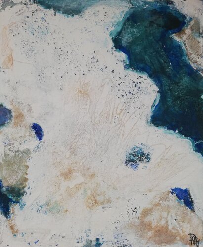 Cyclades  I di Corinne Pages, Pittura in vendita su Singulart
