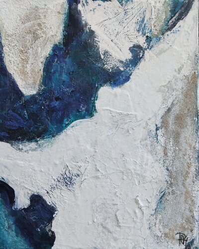 Fjord  II van Corinne Pages, Schilderij te koop op Singulart