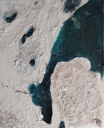 Fjord  III par Corinne Pages, Peinture en vente sur Singulart