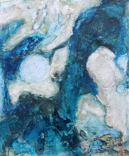 L' Atlantide I di Corinne Pages, Pittura in vendita su Singulart