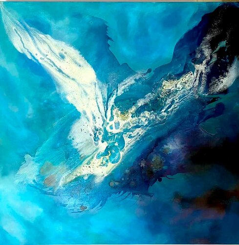 Soaring di Anna Dora, Pittura in vendita su Singulart