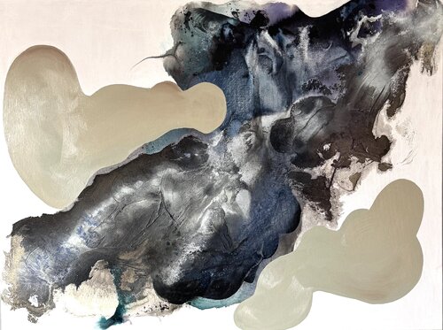 YIN YANG di Anna Dora, Pittura in vendita su Singulart