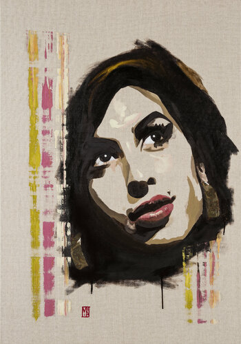 Back to Black van Martin Allen, Schilderij te koop op Singulart