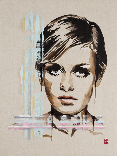 Twiggy von Martin Allen, Malerei kaufen auf Singulart