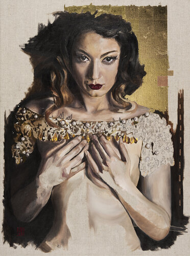 24ct Mad Cat von Martin Allen, Malerei kaufen auf Singulart