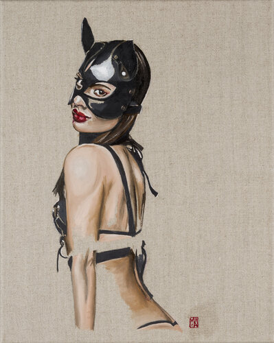 Catwoman von Martin Allen, Malerei kaufen auf Singulart