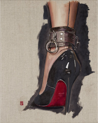 In These Shoes? von Martin Allen, Malerei kaufen auf Singulart