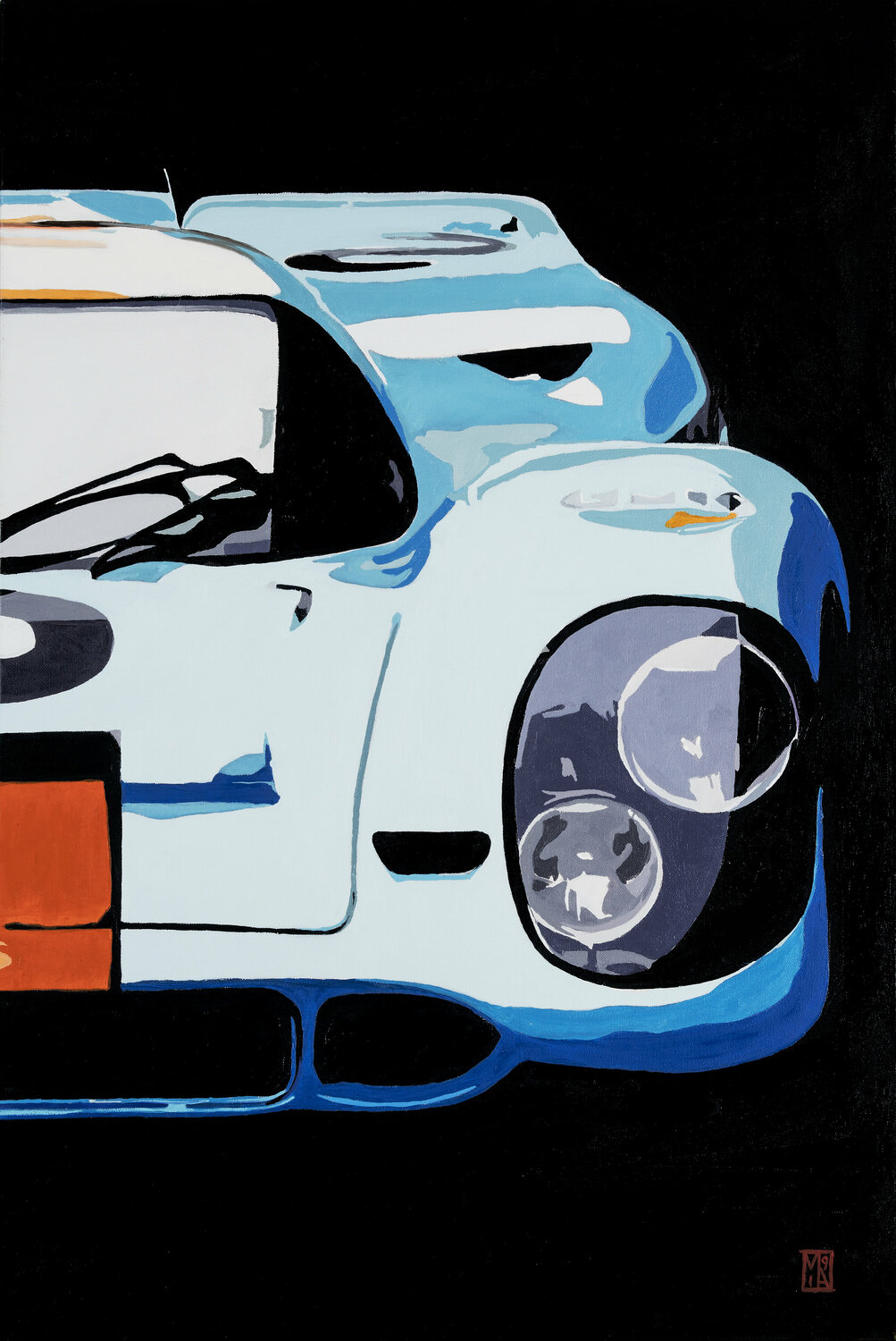 Gulf Porsche 917 Martin Allen