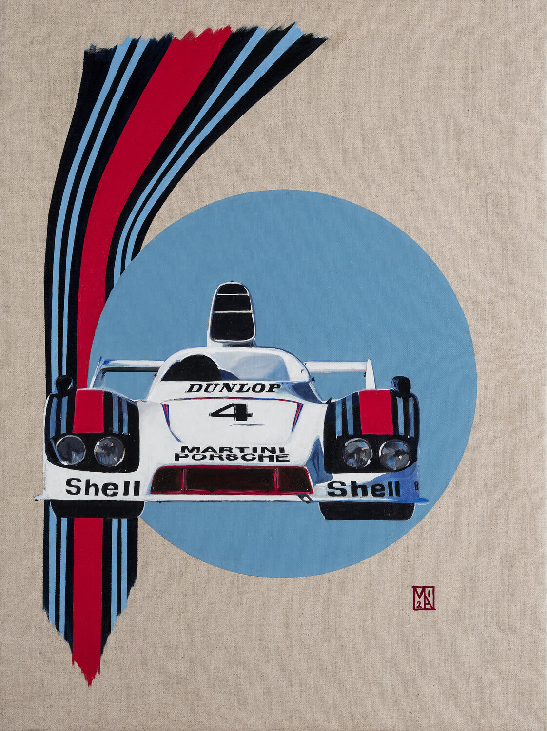 Martini Porsche 936 Martin Allen