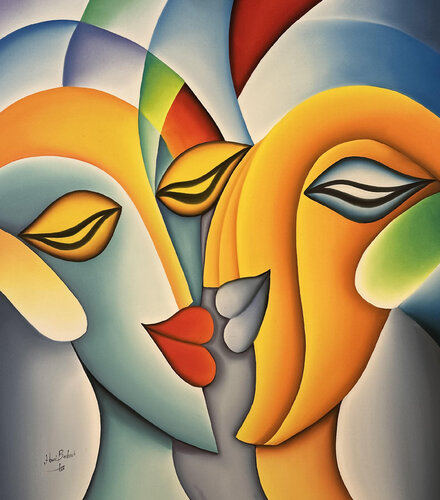 Happy Thoughts in Love de Hani Badawi Leo, Pintura a la venta en Singulart
