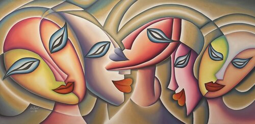 Resilience, reborn every time de Hani Badawi Leo, Pintura a la venta en Singulart