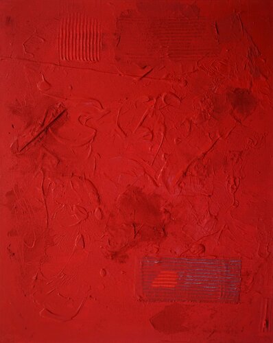 PYROL ROT 315 von Friedhelm Wolfrat, Malerei kaufen auf Singulart