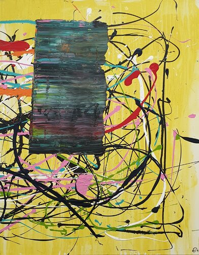 OVERTÜRE 1-3 di Friedhelm Wolfrat, Pittura in vendita su Singulart