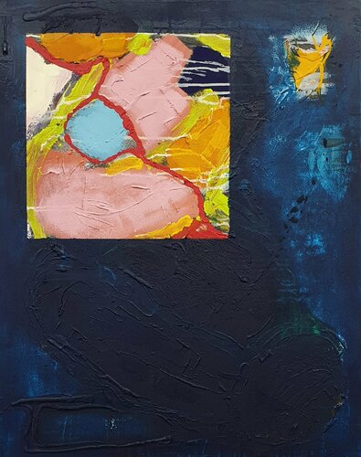 RÜCKENAKT di Friedhelm Wolfrat, Pittura in vendita su Singulart