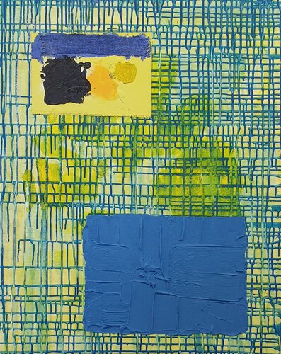 2$-02-2022 di Friedhelm Wolfrat, Pittura in vendita su Singulart