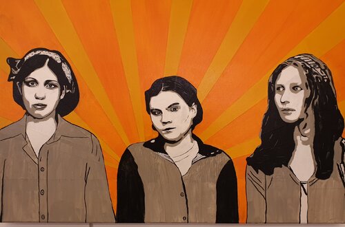 PUSSY RIOT by Friedhelm Wolfrat, Painting for Sale on Singulart