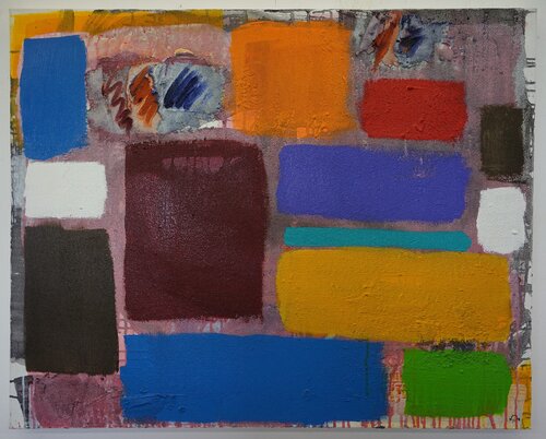 RAIN OPEN MY EYES von Friedhelm Wolfrat, Malerei kaufen auf Singulart