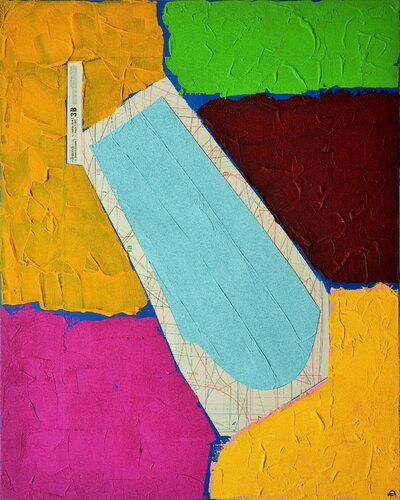 NÄHTRENDS 2017 /1B von Friedhelm Wolfrat, Malerei kaufen auf Singulart