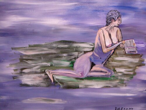 LADY SILVIA by Friedhelm Wolfrat, Painting for Sale on Singulart