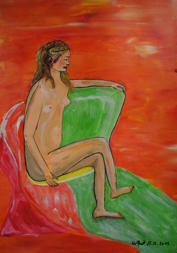 DIVA di Friedhelm Wolfrat, Pittura in vendita su Singulart