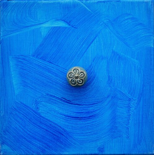 GLÜCKSGRIFF van Friedhelm Wolfrat, Schilderij te koop op Singulart