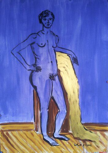 DAS GOLDENE VLIES di Friedhelm Wolfrat, Pittura in vendita su Singulart