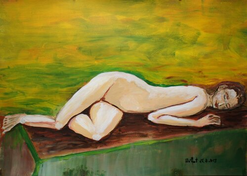 LEA van Friedhelm Wolfrat, Schilderij te koop op Singulart