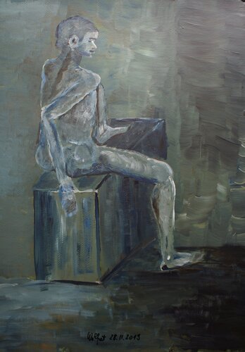 NO NAME di Friedhelm Wolfrat, Pittura in vendita su Singulart