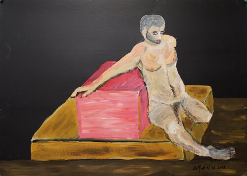 MARTIN di Friedhelm Wolfrat, Pittura in vendita su Singulart