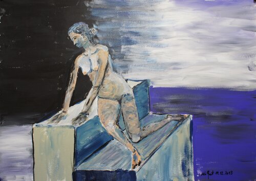 KONSTANTINA van Friedhelm Wolfrat, Schilderij te koop op Singulart