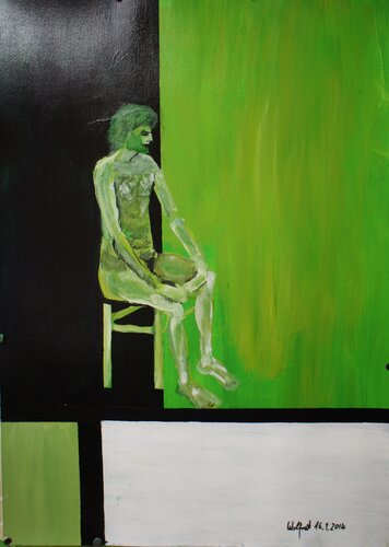 MICHAEL van Friedhelm Wolfrat, Schilderij te koop op Singulart