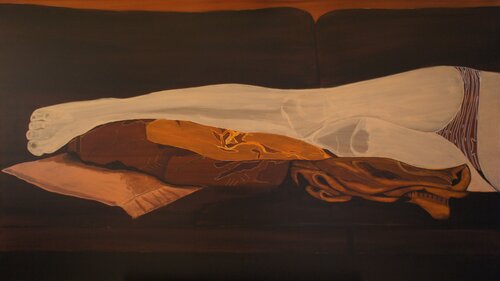 LIEGEND de Friedhelm Wolfrat, Pintura a la venta en Singulart