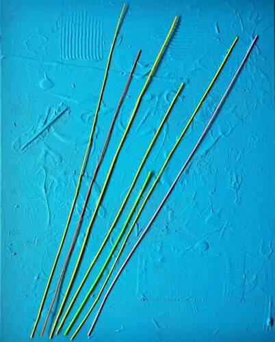 SCHILF 12 di Friedhelm Wolfrat, Pittura in vendita su Singulart