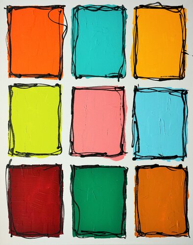 EXPRESSION COLORS NO 3 de Friedhelm Wolfrat, Pintura a la venta en Singulart