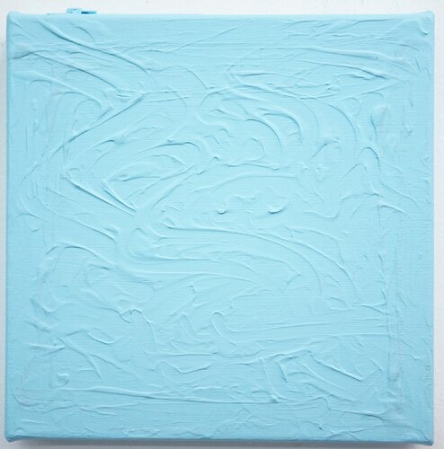 HIMMELBLAU HELL  551 de Friedhelm Wolfrat, Pintura a la venta en Singulart
