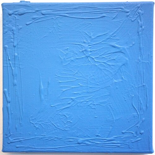 KÖNIGSBLAU 517 di Friedhelm Wolfrat, Pittura in vendita su Singulart