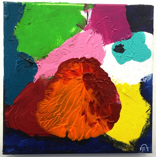 FUNKY by Friedhelm Wolfrat, Painting for Sale on Singulart