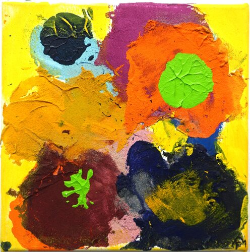 SPIDERS WEB van Friedhelm Wolfrat, Schilderij te koop op Singulart