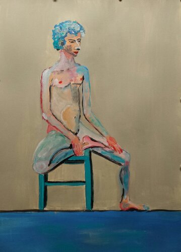 FELIX von Friedhelm Wolfrat, Malerei kaufen auf Singulart