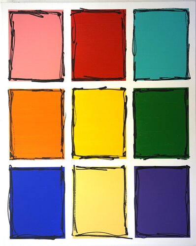 EXPRESSION COLORS NO  6 di Friedhelm Wolfrat, Pittura in vendita su Singulart