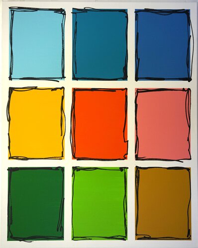 EXPRESSION COLORS NO 7 von Friedhelm Wolfrat, Malerei kaufen auf Singulart