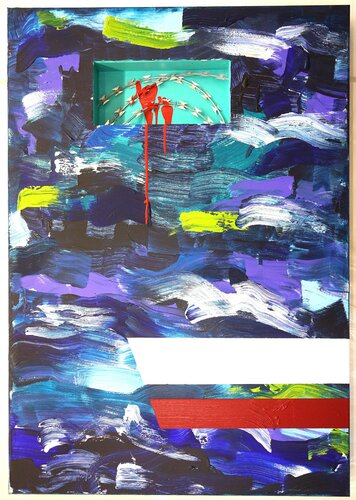 KAPITALISTISCHER REALISMUS NO 1 von Friedhelm Wolfrat, Malerei kaufen auf Singulart