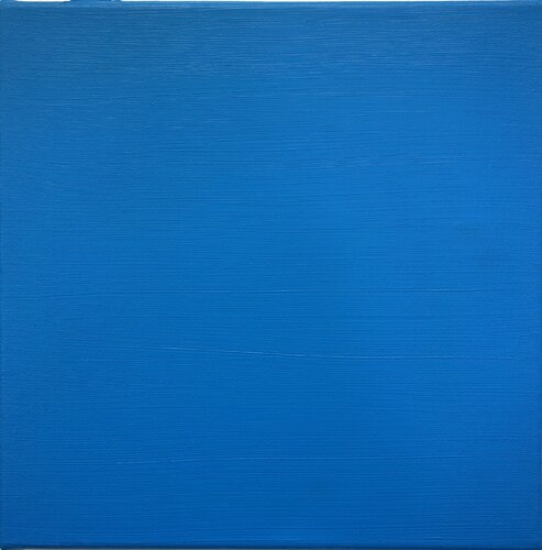 BRILLIANTBLAU 564 di Friedhelm Wolfrat, Pittura in vendita su Singulart