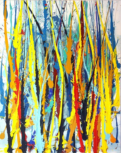 SCHILF 23.3 di Friedhelm Wolfrat, Pittura in vendita su Singulart