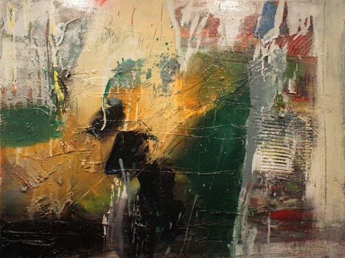 DIE LIEBENDEN di Friedhelm Wolfrat, Pittura in vendita su Singulart
