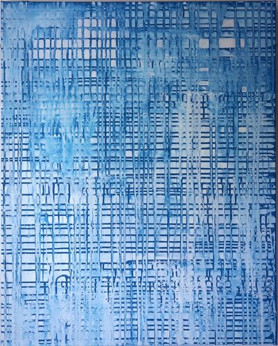 MATRIX OKTOBER di Friedhelm Wolfrat, Pittura in vendita su Singulart