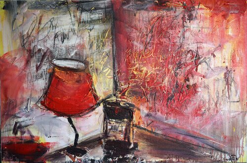 JENSEITS DER RENTE di Friedhelm Wolfrat, Pittura in vendita su Singulart