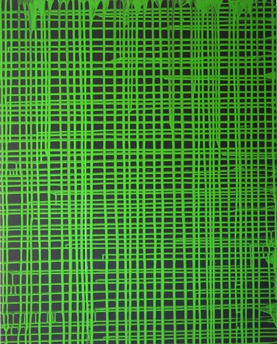 MATRIX 605 von Friedhelm Wolfrat, Malerei kaufen auf Singulart