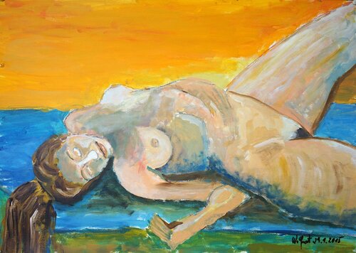 HANNA by Friedhelm Wolfrat, Painting for Sale on Singulart