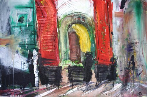 VENEDIG, 2013 di Friedhelm Wolfrat, Pittura in vendita su Singulart